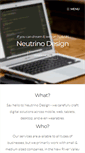 Mobile Screenshot of neutrinodesign.com